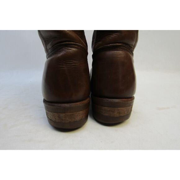 Red Wing Pecos Mens Size 9.5 D Brown Leather Cowboy Western Boots - Picture 8 of 11